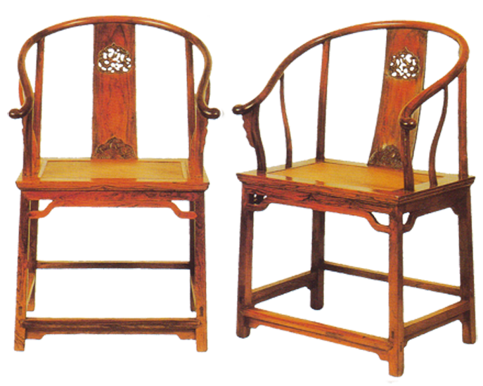 <b>椅凳类红木家具/黄花梨圈椅</b>